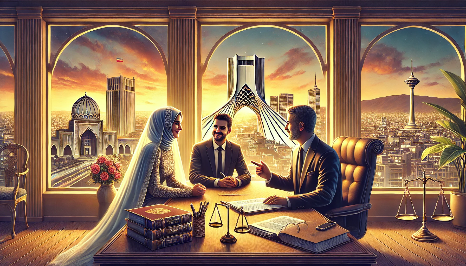 بهترین وکیل ازدواج تهران (ازدواج دائم و موقت)
